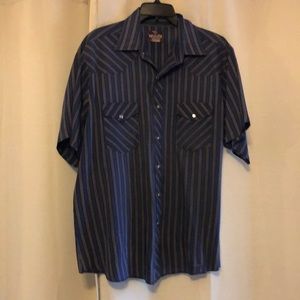Wrangler short sleeved western shirt p750